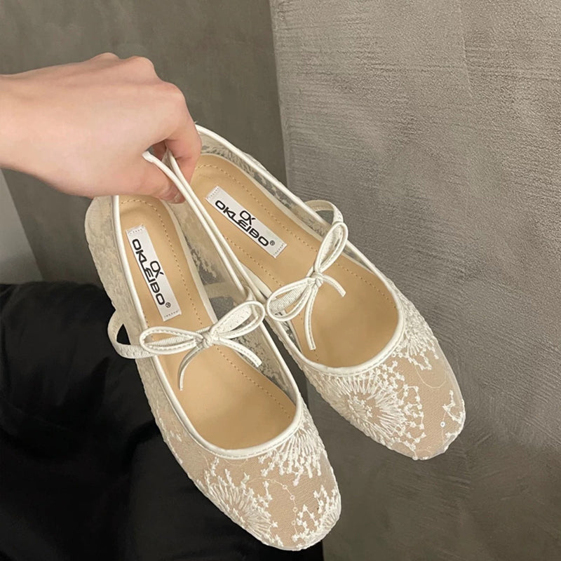 Mesh-Schleifen-Feenschuhe