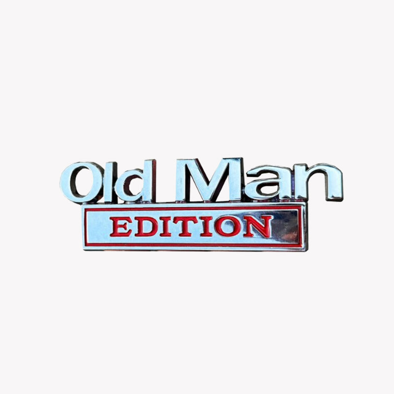 🚗 Old Man Edition-Autoemblem