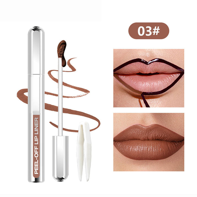 💋 Peel-Off Long-Lasting Lip Liner & Gloss