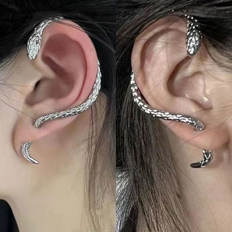 🐍 Serpent Wrap Earring