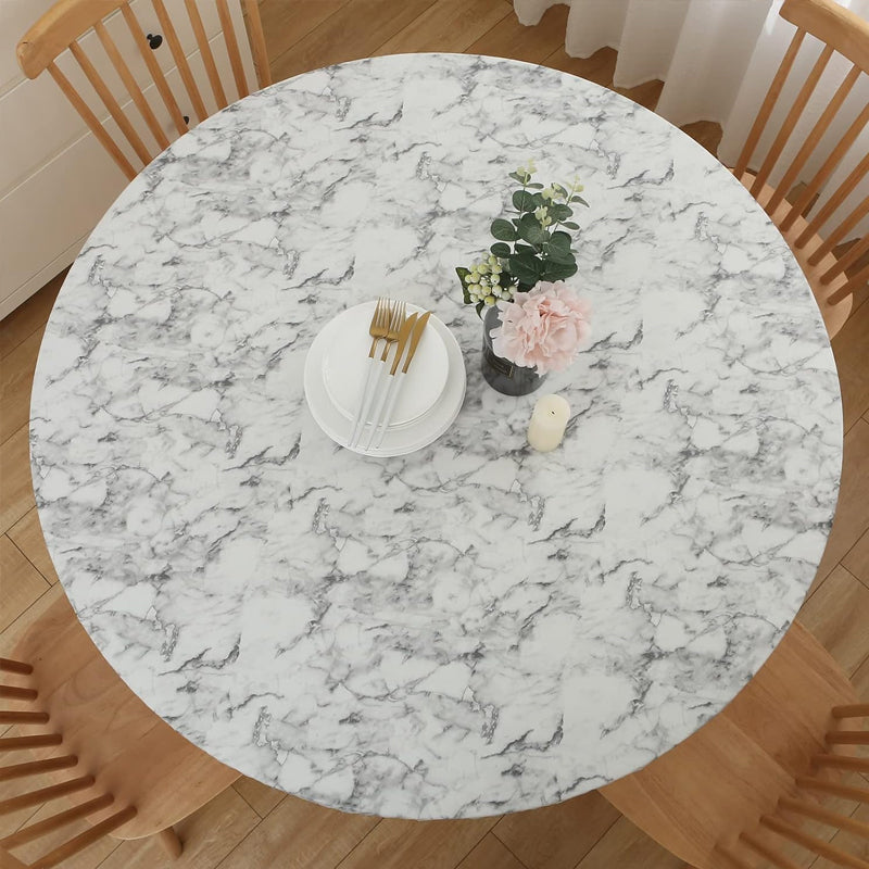 Runde wiederverwendbare Tischdecke