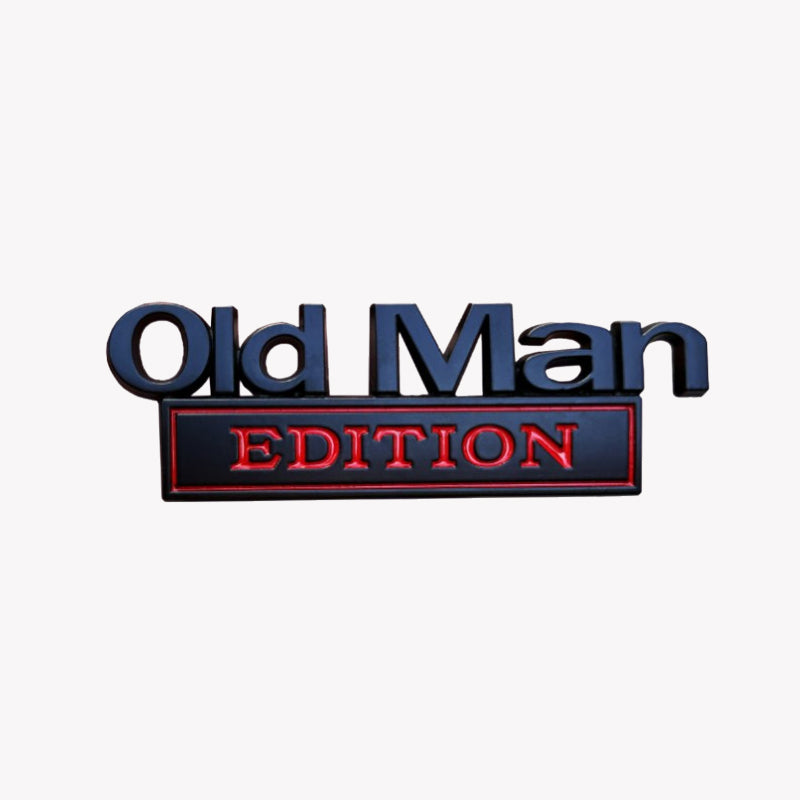 🚗 Old Man Edition-Autoemblem