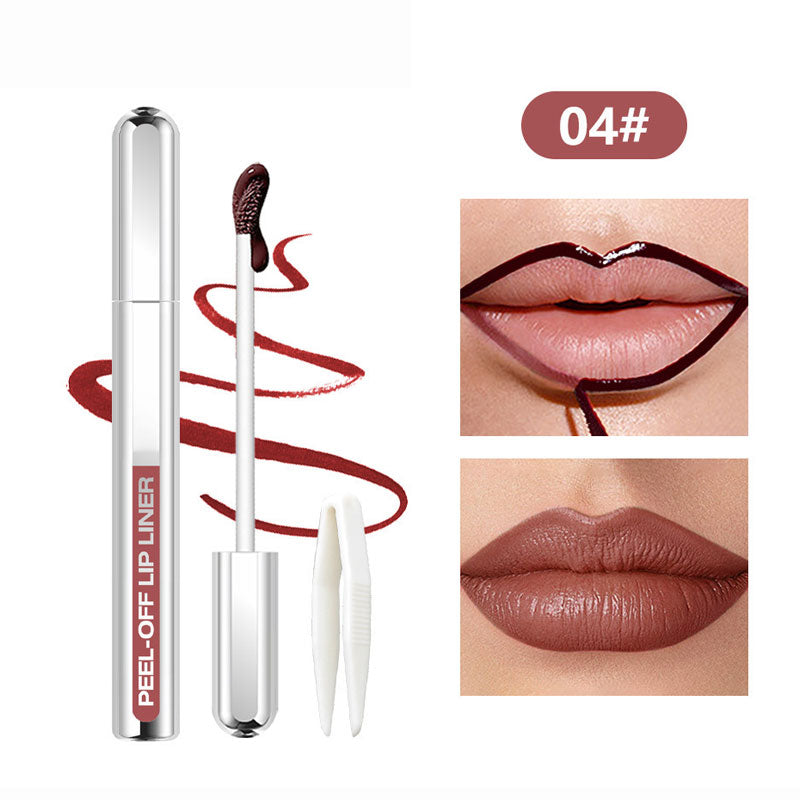 💋 Peel-Off Long-Lasting Lip Liner & Gloss
