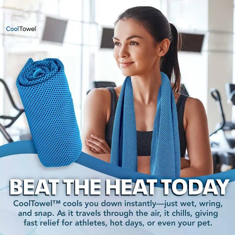 🔥Kaufen Sie 1 und erhalten Sie 1 gratis🔥 Kaltschweißhandtuch, das Sie jederzeit und überall verwenden können! Wiederverwendbar, weich, saugfähig, kühlend, tragbar/Cold Sweat Towel