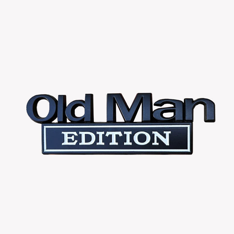 🚗 Old Man Edition-Autoemblem