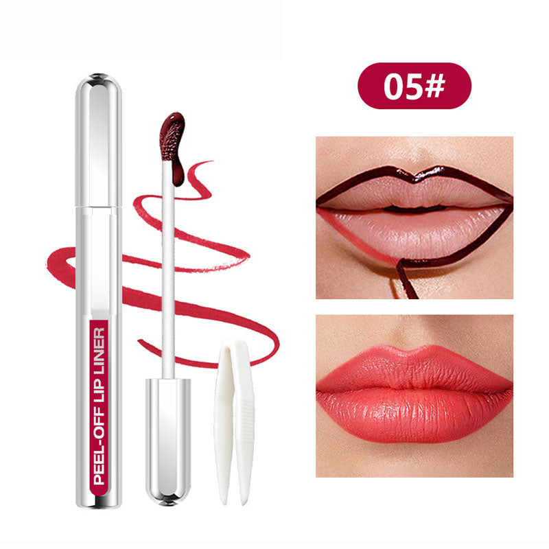 💋 Peel-Off Long-Lasting Lip Liner & Gloss