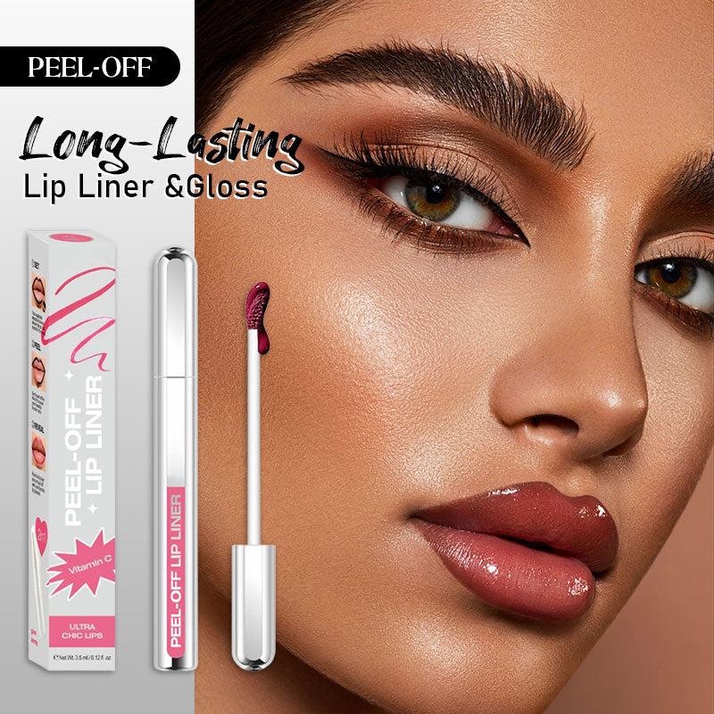 💋 Peel-Off Long-Lasting Lip Liner & Gloss