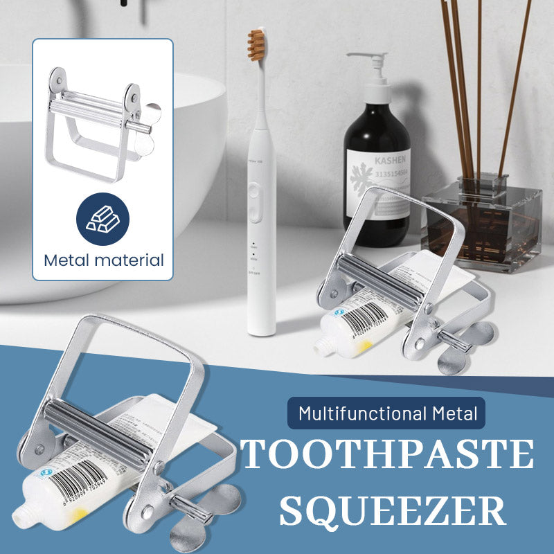Multifunctional Metal Toothpaste Squeezer