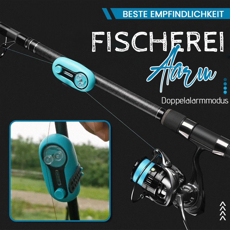 🎣 Intelligenter Fischerei-Alarm mit Ton & Licht – Nie wieder einen Biss verpassen!