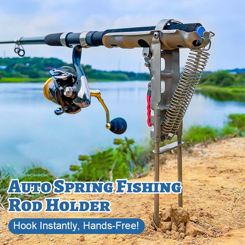🎣 Automatischer Angelrutenhalter für das Frühjahr – Sofort einhaken, freihändig! 🐟