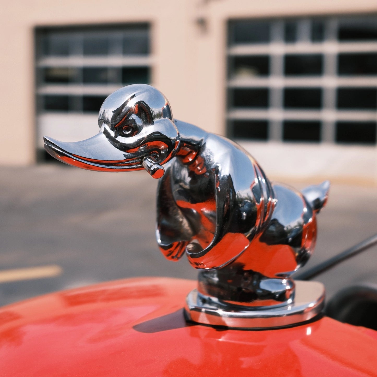 🔥 Angry Duck Hood Ornament Death Proof