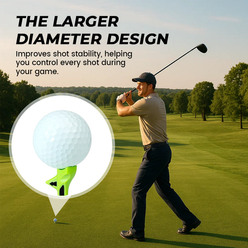 Golf Dual-Section Beveled Tee
