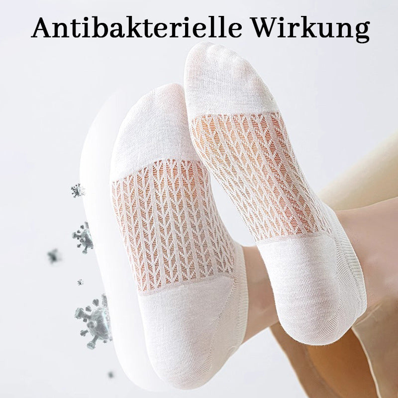 Deodorierende und atmungsaktive unsichtbare Bootssocken