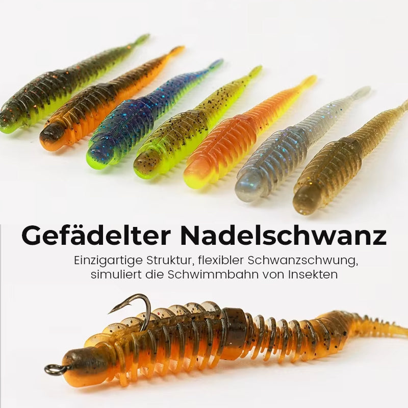 Schwimmender Nadelschwanz mit Licht