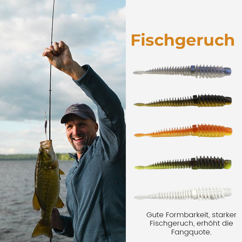Schwimmender Nadelschwanz mit Licht