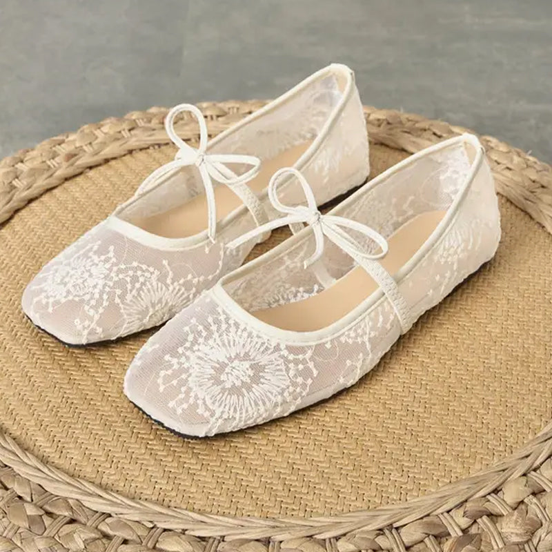Mesh-Schleifen-Feenschuhe