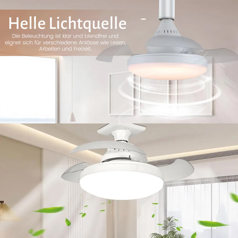 Multifunktionale Ventilatorleuchte für Licht und Ventilator