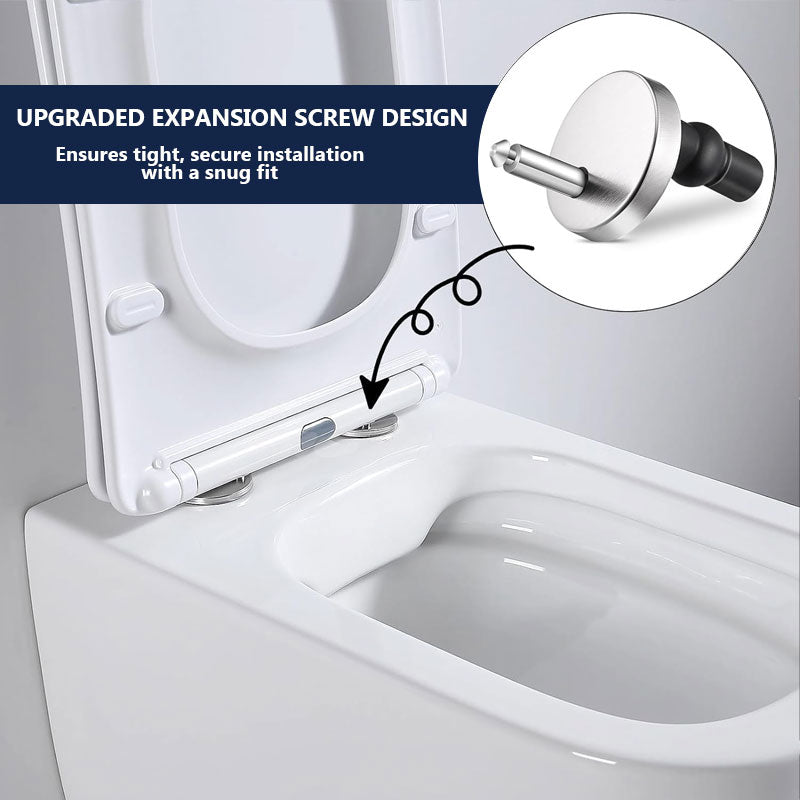 🚽 Toilet Seat Fixing Kit – Say Goodbye to Wobbly Seats!