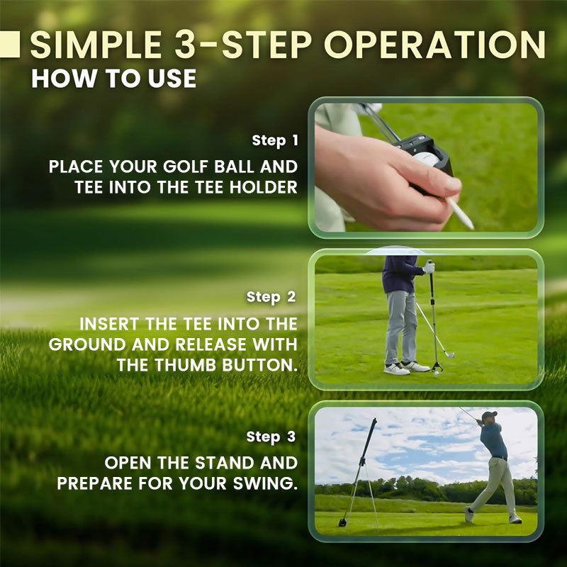 Golf Tee Holder Tool