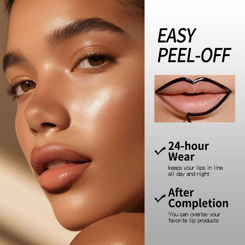💋 Peel-Off Long-Lasting Lip Liner & Gloss