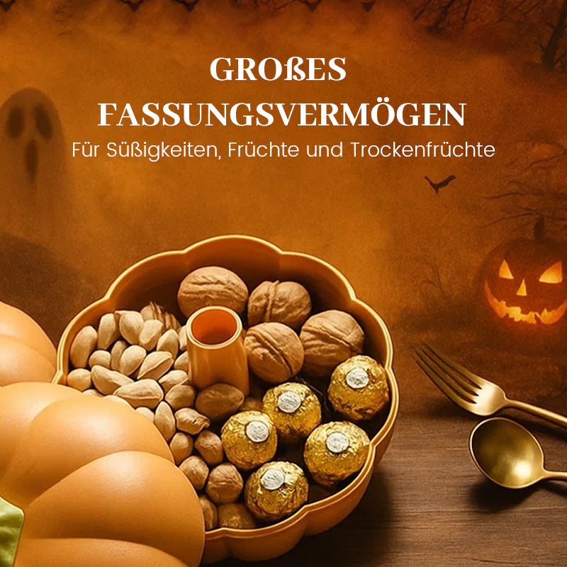 Kürbisförmiger Doppellagiger Obstteller