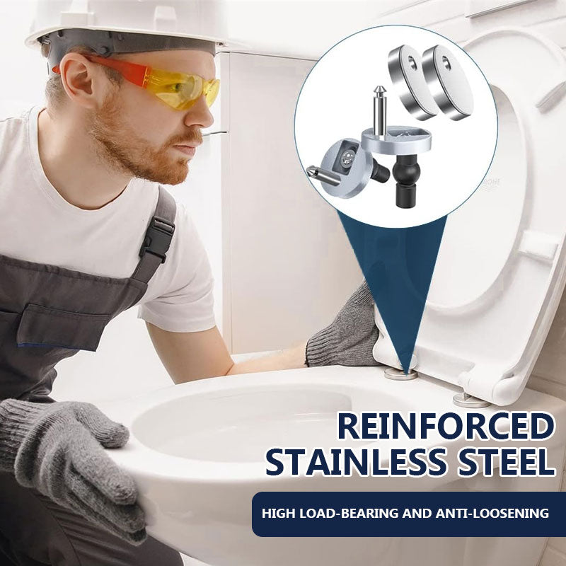 🚽 Toilet Seat Fixing Kit – Say Goodbye to Wobbly Seats!