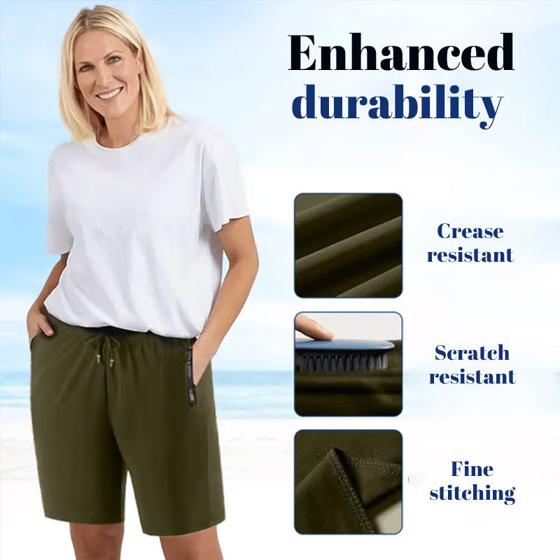 Schnell trocknende Stretch-Shorts aus Eisseide/Quick-drying ice silk stretch shorts