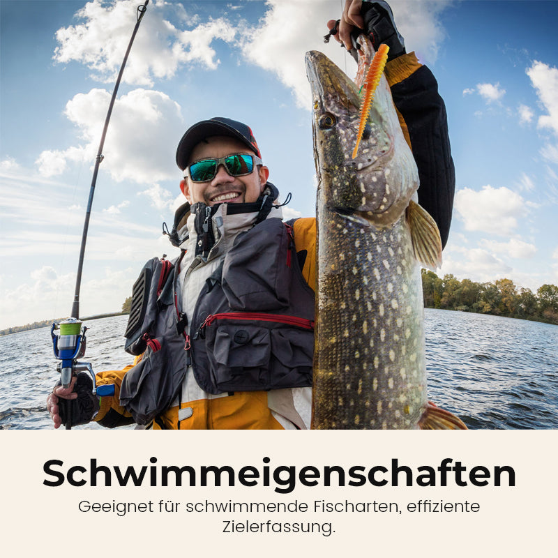 Schwimmender Nadelschwanz mit Licht