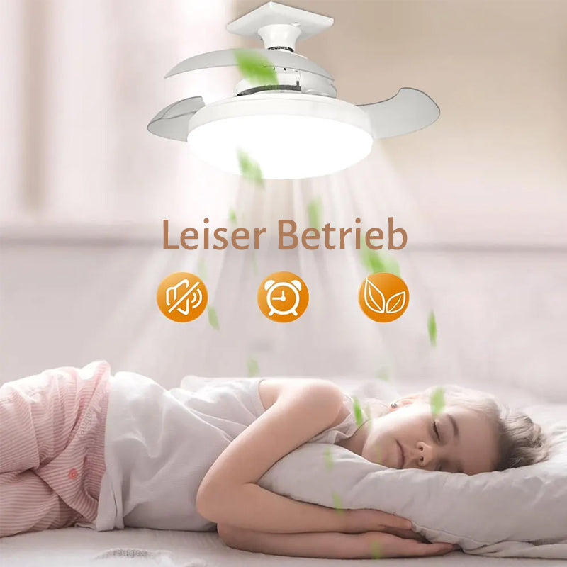 Multifunktionale Ventilatorleuchte für Licht und Ventilator