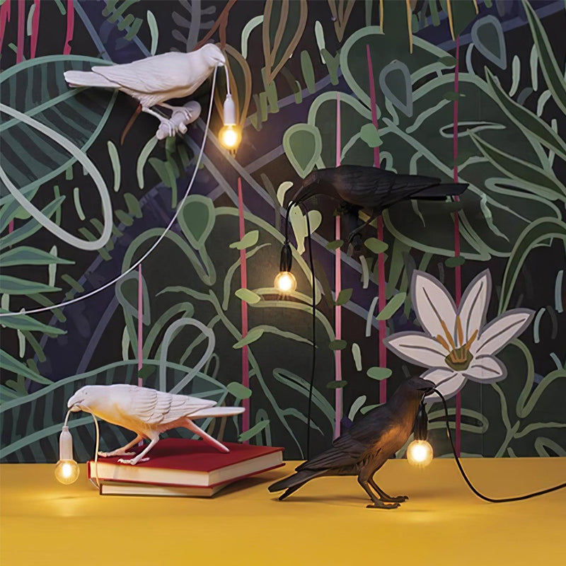 Glücksvogel Tischlampe