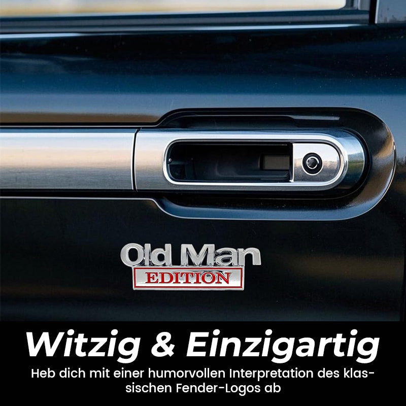 🚗 Old Man Edition-Autoemblem