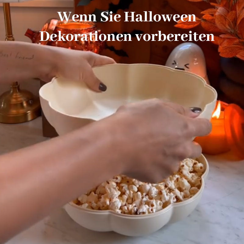Kürbisförmiger Doppellagiger Obstteller