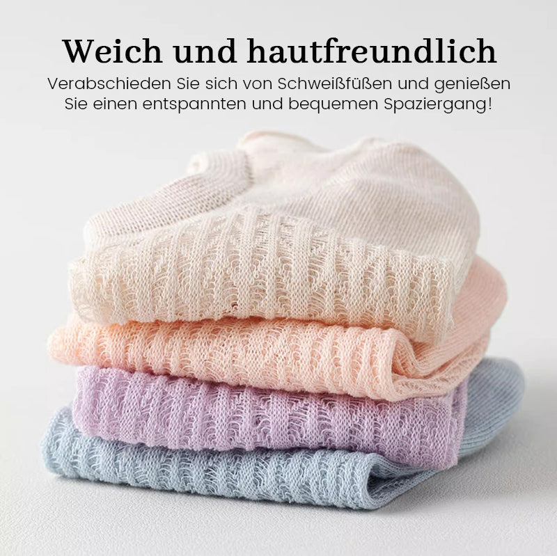 Deodorierende und atmungsaktive unsichtbare Bootssocken