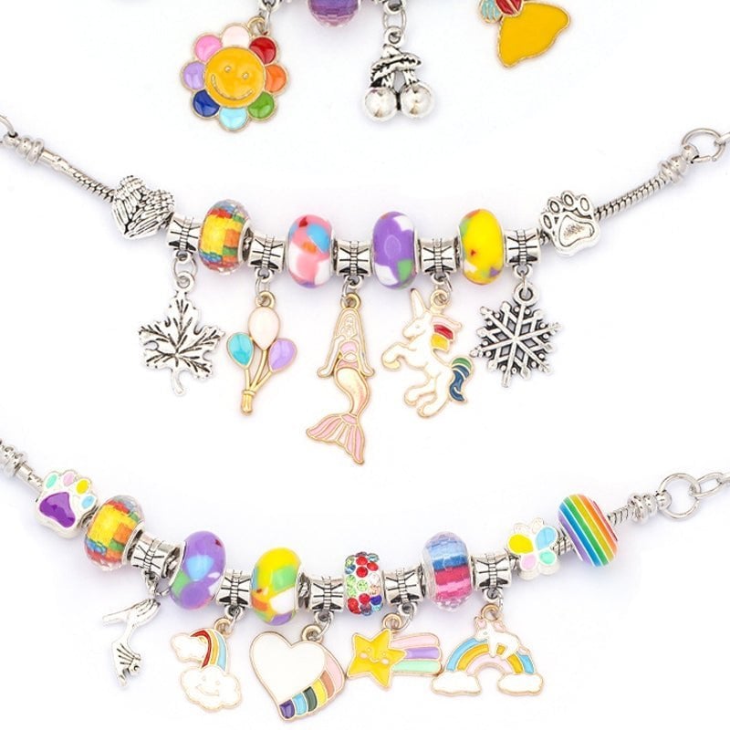 🔥Das beste Geschenk für Kinder🎀DIY wunderschönes Armband-Set