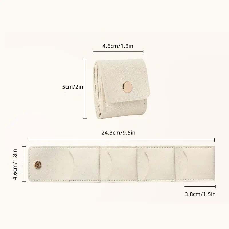 👜 Simple & Chic Portable Jewelry Organizer