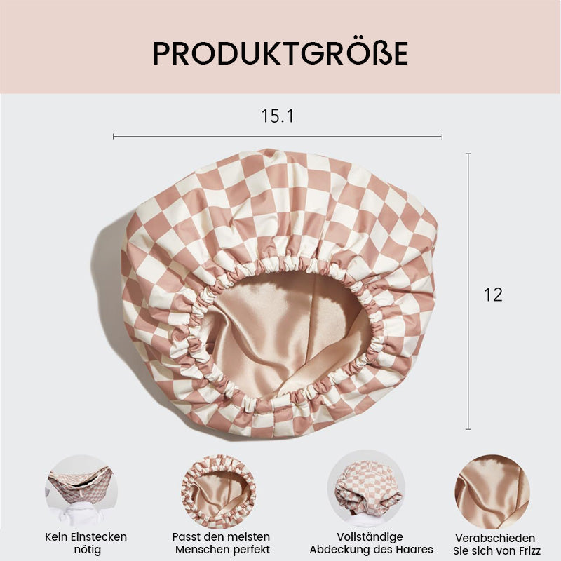 Modische, wasserdichte Duschhaube