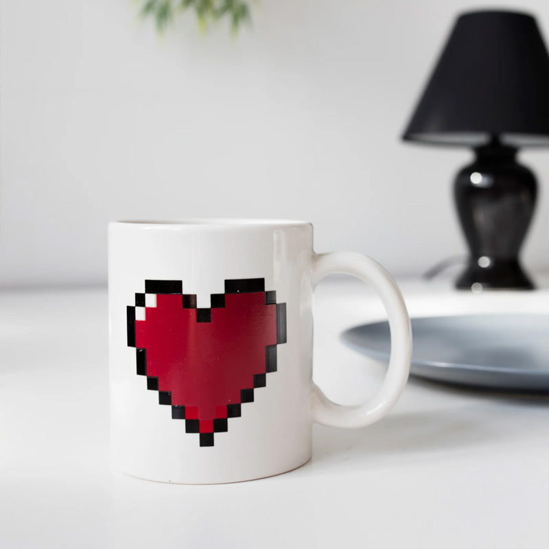 Kreative Keramiktasse mit Farbwechsel