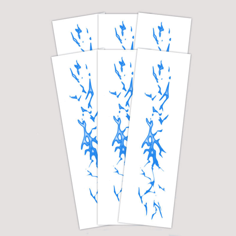🔥 Lightning Glow-in-the-Dark Tattoo Stickers