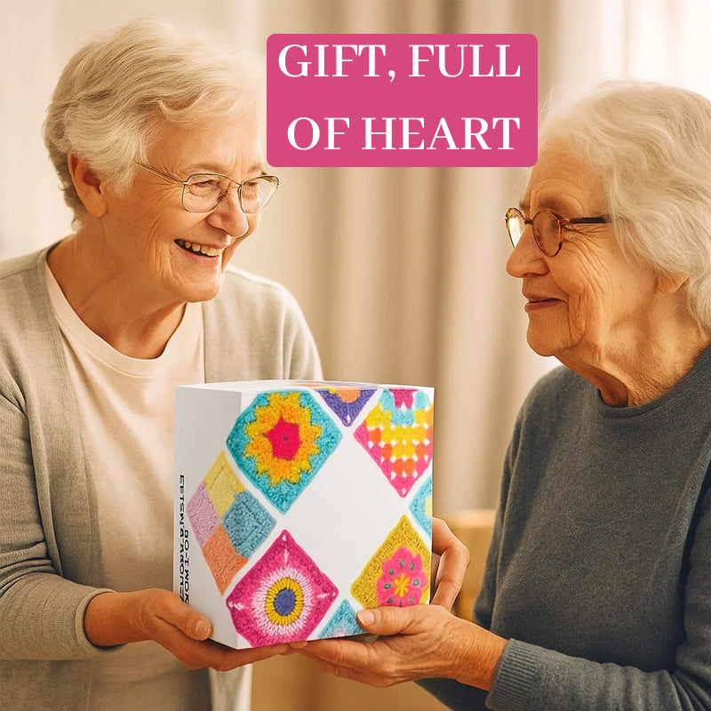 Granny Yarn Template Card