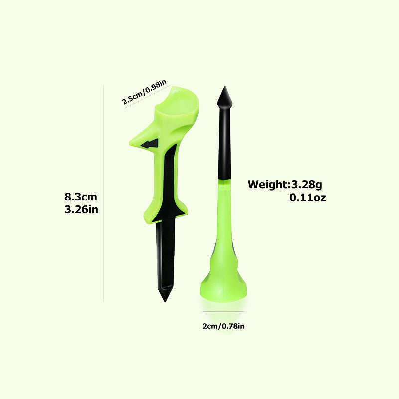 Golf Dual-Section Beveled Tee