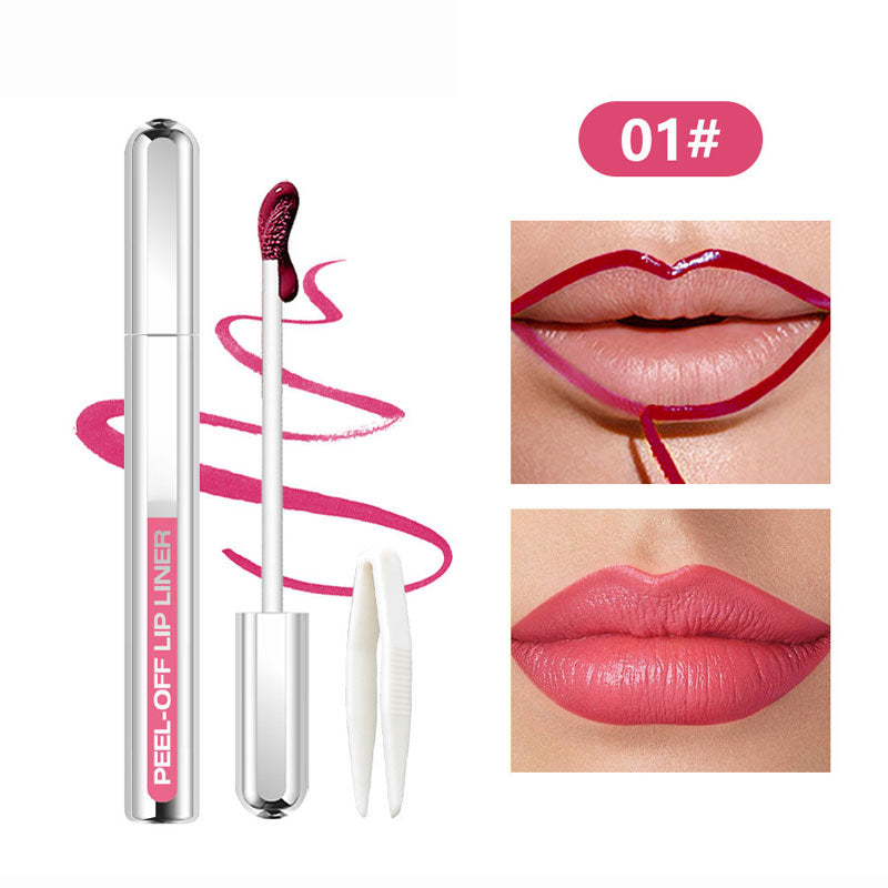 💋 Peel-Off Long-Lasting Lip Liner & Gloss