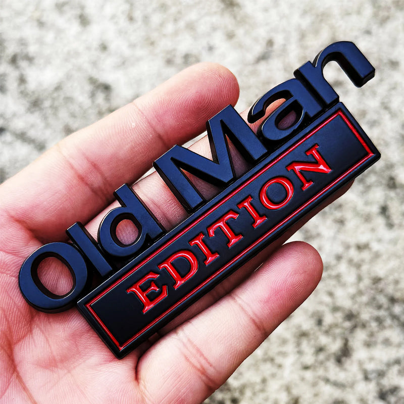 🚗 Old Man Edition-Autoemblem