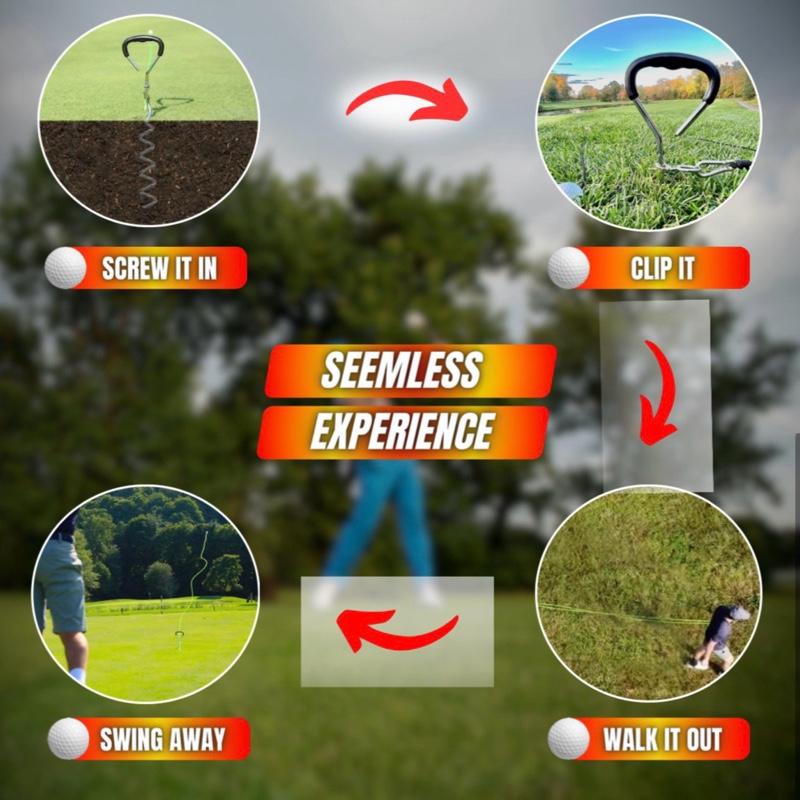 Golf-Trainingsgeräte, geeignet für Schläger und Eisen