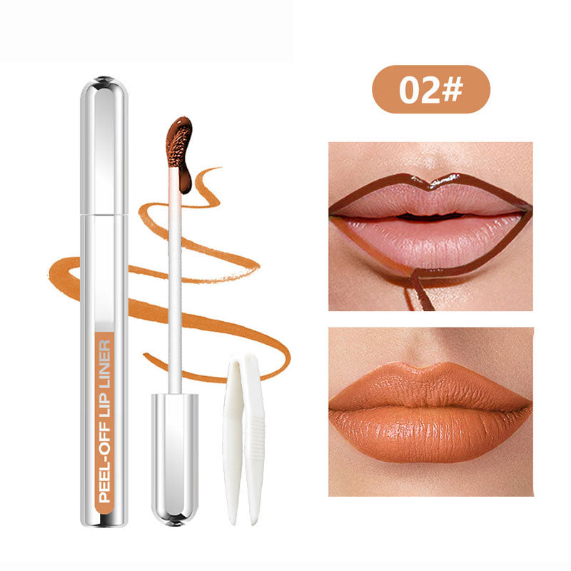 💋 Peel-Off Long-Lasting Lip Liner & Gloss