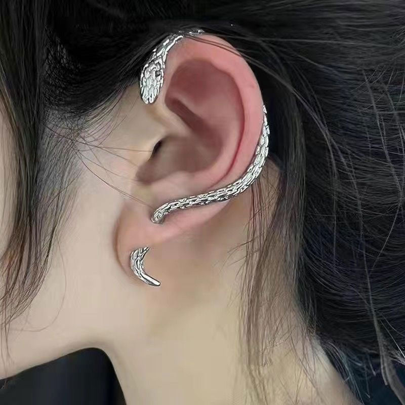 🐍 Serpent Wrap Earring