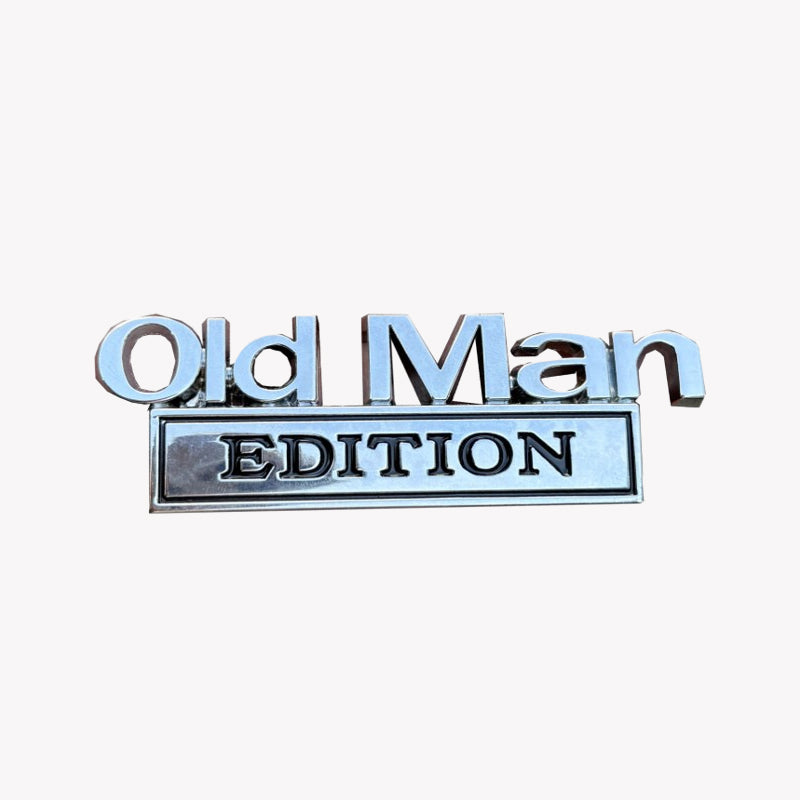 🚗 Old Man Edition-Autoemblem