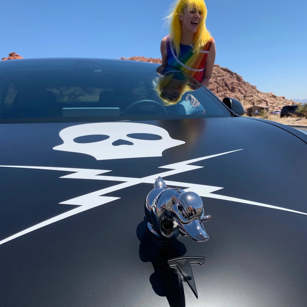 🔥 Angry Duck Hood Ornament Death Proof