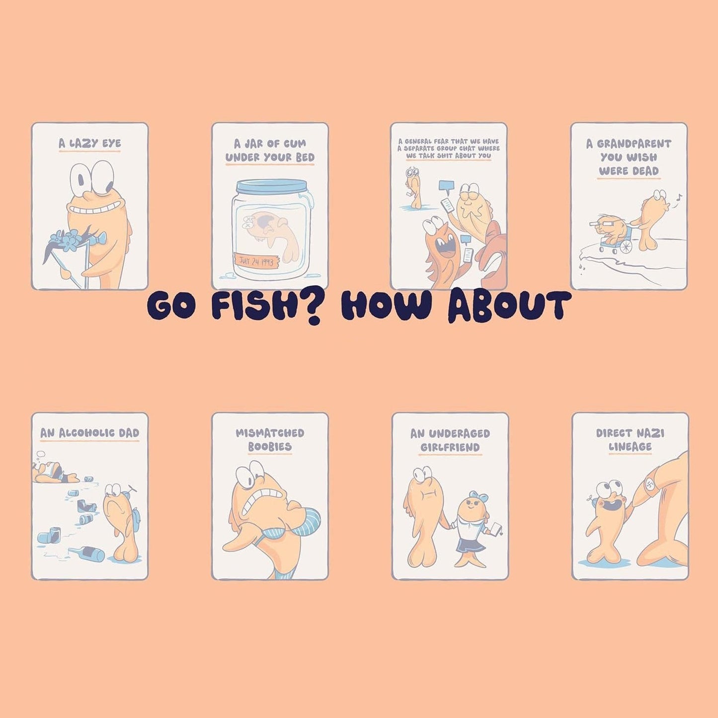 🔥The Go Fish Game of Life's Little Humiliations