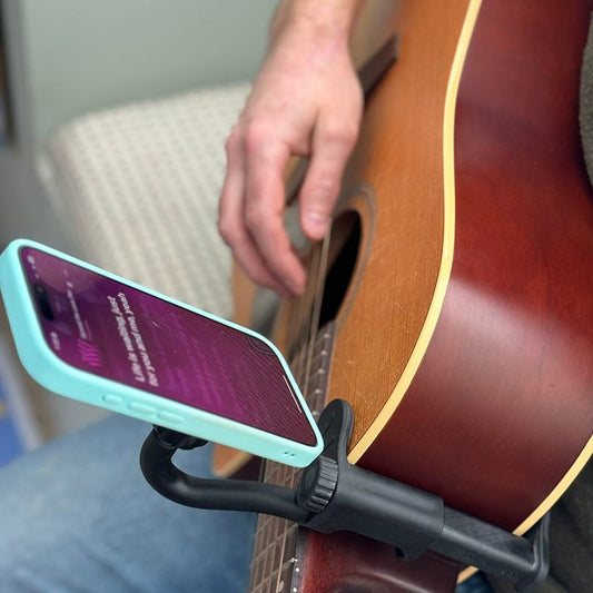 Magnetischer Handyhalter für Gitarre oder Ukulele
