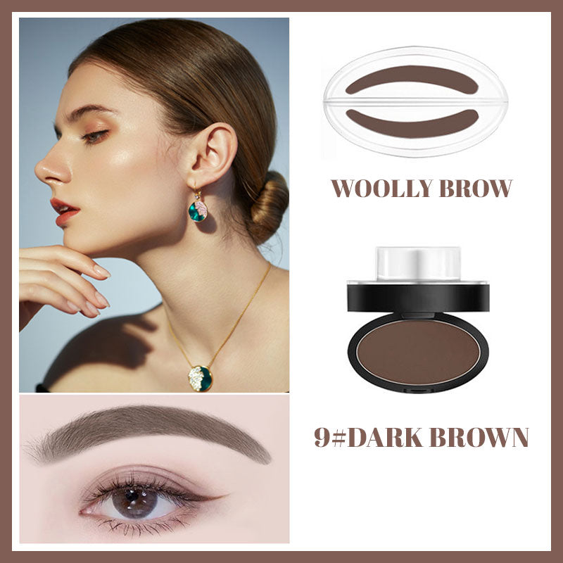 Stamp Eyebrow Powder wasserfest, schweißfest und wischfest/Stamp Eyebrow Powder wasserfest, schweißfest und wischfest